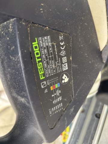 1447168-10 Kap- Gersåg Festool KS60 / Bosch underrede