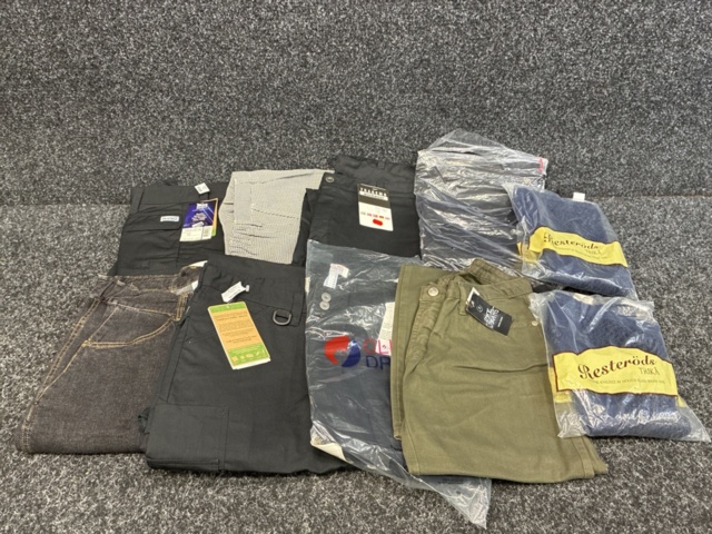 1529315-1 10 pcs Work trousers, Size 42/L