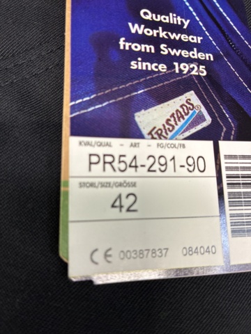 1529315-2 10 pcs Work trousers, Size 42/L