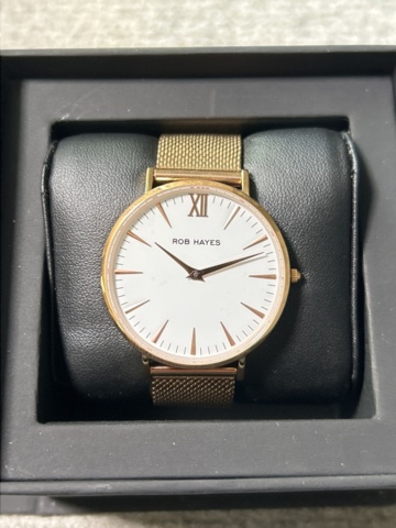 1534545-2 Armbandsur - Rob Hayes 38 mm (rosa/vit) 1st