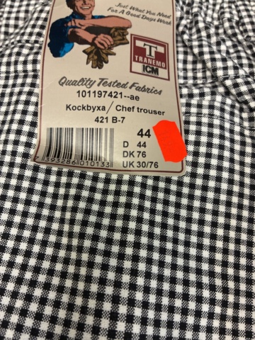 1534522-2 10 pcs Work trousers, Size 44/XL