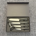 1534565-1 5 st Exklusiva Keramiska Knivset - 4 Knivar & Skalare - Fri frakt