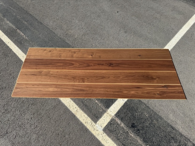 1534600-3 Flooring matt lacquered walnut, Terra Brown, Woodura, XL, 1-strip, 5G - click, 81 sq m