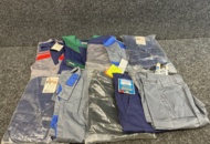 1534528 10 pcs Protective clothing, Size 46