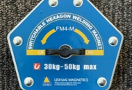 1534616 12 st Svetsmagneter FM4-M – 30–40 kg dragkraft - Fri frakt