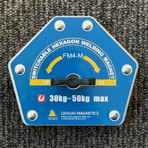 1534616-1 12 st Svetsmagneter FM4-M – 30–40 kg dragkraft - Fri frakt