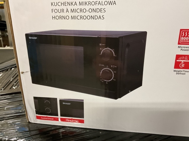 1534633-4 Ny Microvågsugn - Sharp   R200 BKW