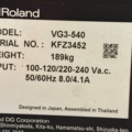 1530830-11 Large format printer with integrated cutting plotter - Roland TrueVIS VG3-540