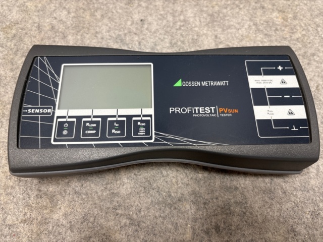 1529387-2 Solar cell tester with accessories - Gossen Metrawatt PROFITEST PV SUN