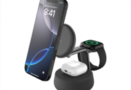 1527185 Laddningsstation Belkin UltraCharge Pro 3-i-1 Qi2 (charcoal)
