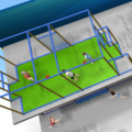 1534716-72 Lekland nedmonterat - SPI Global Play
