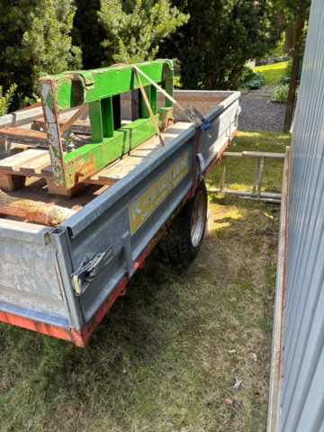 1475262-2 Traktorkärra med 3-vägstipp - K-Vagnen 1600 HT3