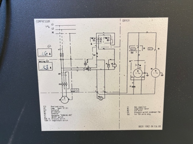 1471451-6 Kompressor - Atlas Copco SF1