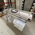 1471465-6 Conveyor belt with guide rails and electrical cabinet
