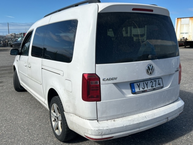 1504189-3 Volkswagen Caddy Maxi Life 7-Seater 1.4 TGI BlueMotion DSG Sekventiell, 110hk, 2017