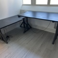 1521796-1 Height-adjustable desks 2 pcs