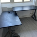1521796-5 Height-adjustable desks 2 pcs
