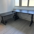 1521796-6 Height-adjustable desks 2 pcs