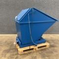 1251437-3 Tippcontainer PILE Med lock, 600 liter, blå