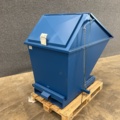 1251437-4 Tippcontainer PILE Med lock, 600 liter, blå