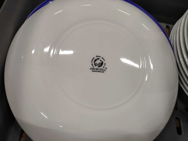 1533532-7 Serving china, approx: 78 pcs - Churchill, Bonna, TCM, Broste Copenhagen