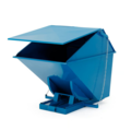 1251435-1 Tippcontainer PILE Med lock, 1100 liter, blå