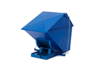 1251437 Tippcontainer PILE Med lock, 600 liter, blå