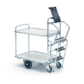 1259239-1 Plockvagn COMMUTE Inkl. stege, 850x620 mm
