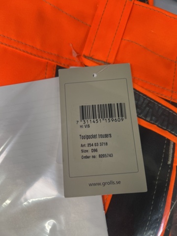 1535342-12 7 pcs Craft pants Björnkläder, Sizes 44, 60, 64, D96, 50 & D116