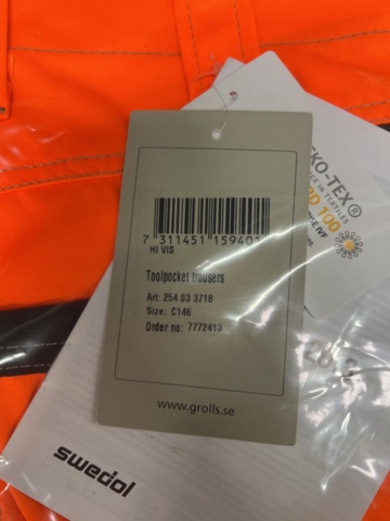 1535343-7 5 pcs Craft pants Björnkläder, Size C146, 96 & 62