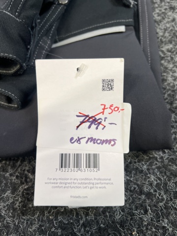 1535345-12 T-shirts, shoe soles, work trousers, work shorts & shoulder straps