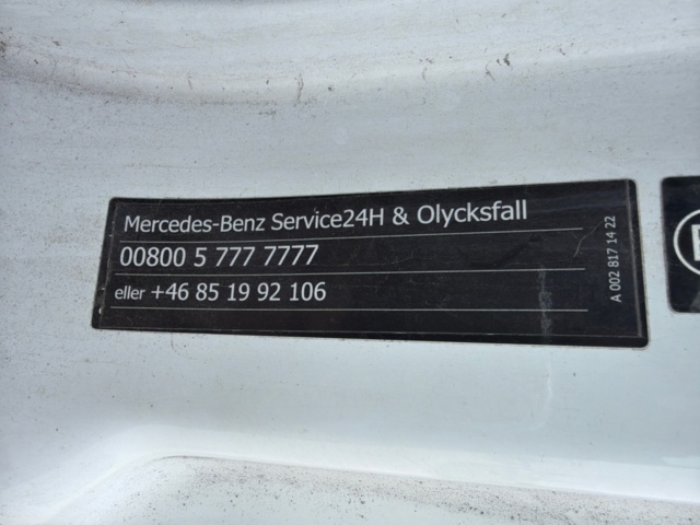 1411059-59 Skåpbil med öppningsbar sida - Mercedes-Benz Trucks Atego -2019