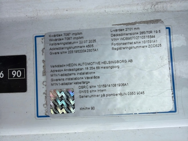 1411059-60 Skåpbil med öppningsbar sida - Mercedes-Benz Trucks Atego -2019