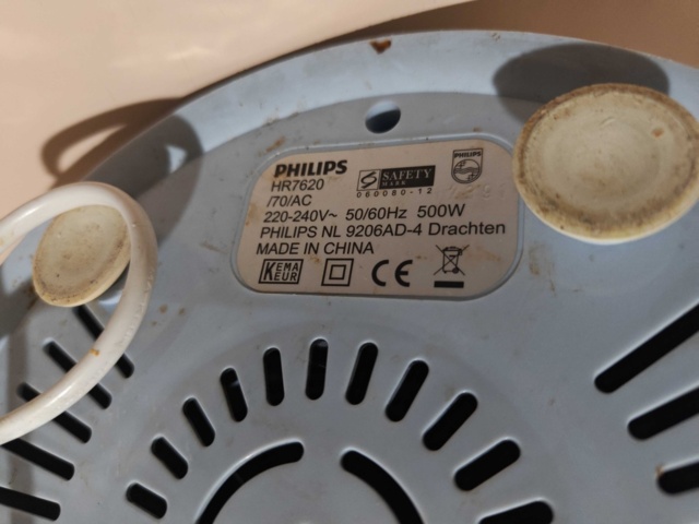 1485319-4 Matberedare och stavmixer med tillbehör - Philips HR7620/70/AC