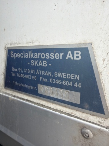 1411061-42 Skåpbil med öppningsbar sida - Mercedes-Benz Trucks Atego -2019