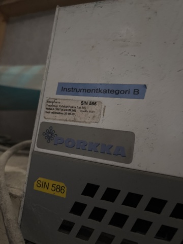 1504206-9 Labbutrustning - AEG / Porkka / Heraeus