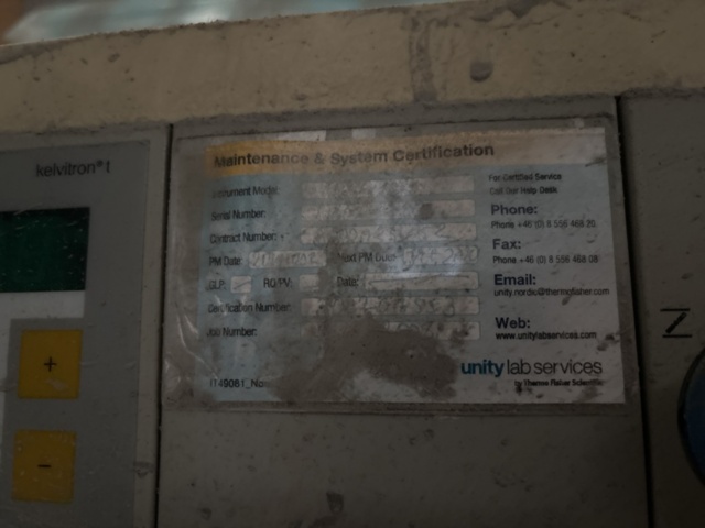 1504206-14 Labbutrustning - AEG / Porkka / Heraeus