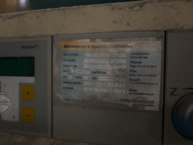 1504206-15 Labbutrustning - AEG / Porkka / Heraeus