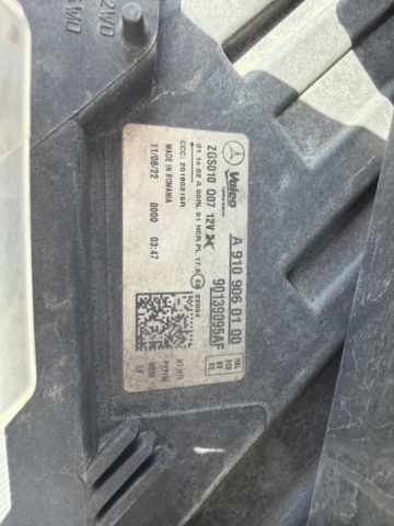 1411065-42 Mercedes-Benz Sprinter 317 CDI RWD Chassi 9G-Tronic, 170hk -2022