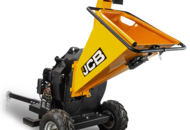 1535402 Gasoline-powered wood chipper JCB 457cc, 15 hp 4-stroke, electric start