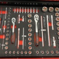 1535403-15 Verktygsskåp fylld med verktyg BSN Tools - 6 lådor med hjul