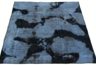 1532864 Handknuten Persisk Vintagematta Blå/Mörkblå 172x220cm   (751841)