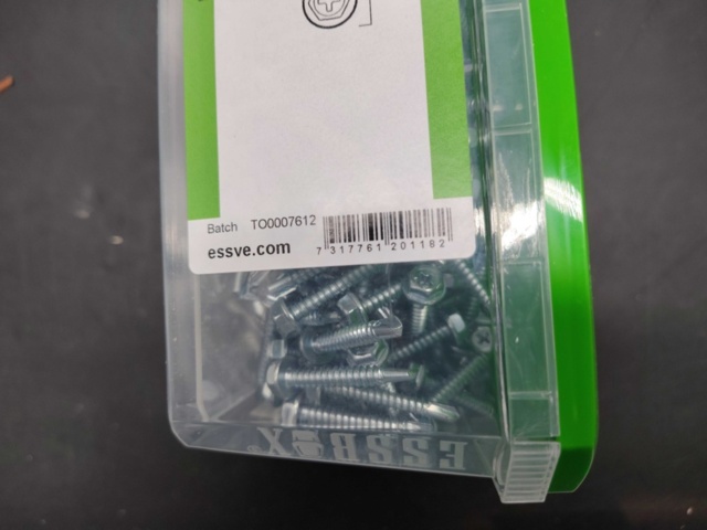 1535427-2 Borrskruv - ESSVE, 4,8x32 mm, C1