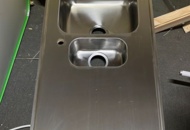 1532619 Diskbänk (kök) - Franke 122 H - 3 st - B:1220 mm (NYA)