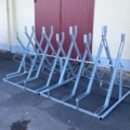 1532620-2 Cykelställ med ramlåsning - 2 st - H:1570 mm L:3300 mm D:1650 mm - 16 platser