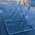 1532620-7 Cykelställ med ramlåsning - 2 st - H:1570 mm L:3300 mm D:1650 mm - 16 platser