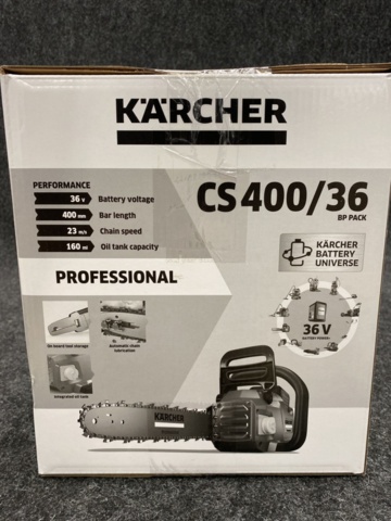 1535413-3 Chainsaw Kärcher CS 400 36 BP Battery