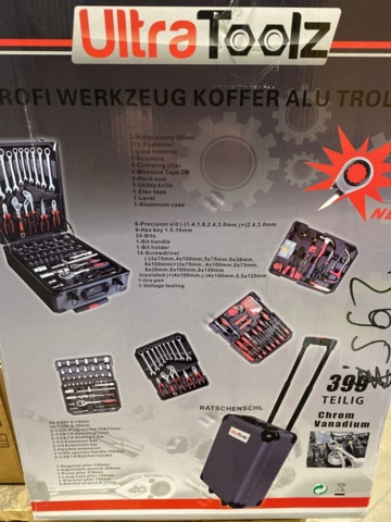1535405-4 Tool bag Ultratoolz Trolley - with 295 parts