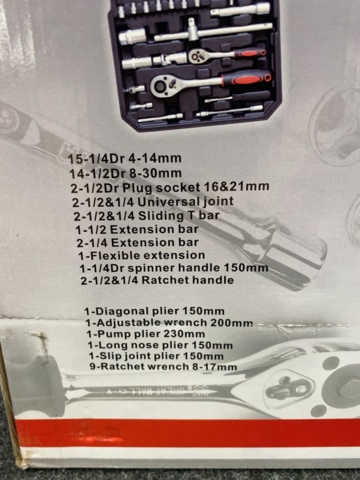 1535405-8 Tool bag Ultratoolz Trolley - with 295 parts
