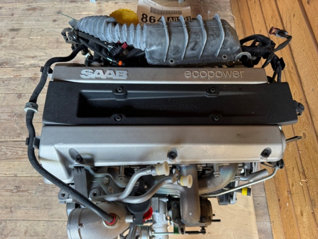 1471479-13 Helt ny komplett motor - Saab B235E - 2008